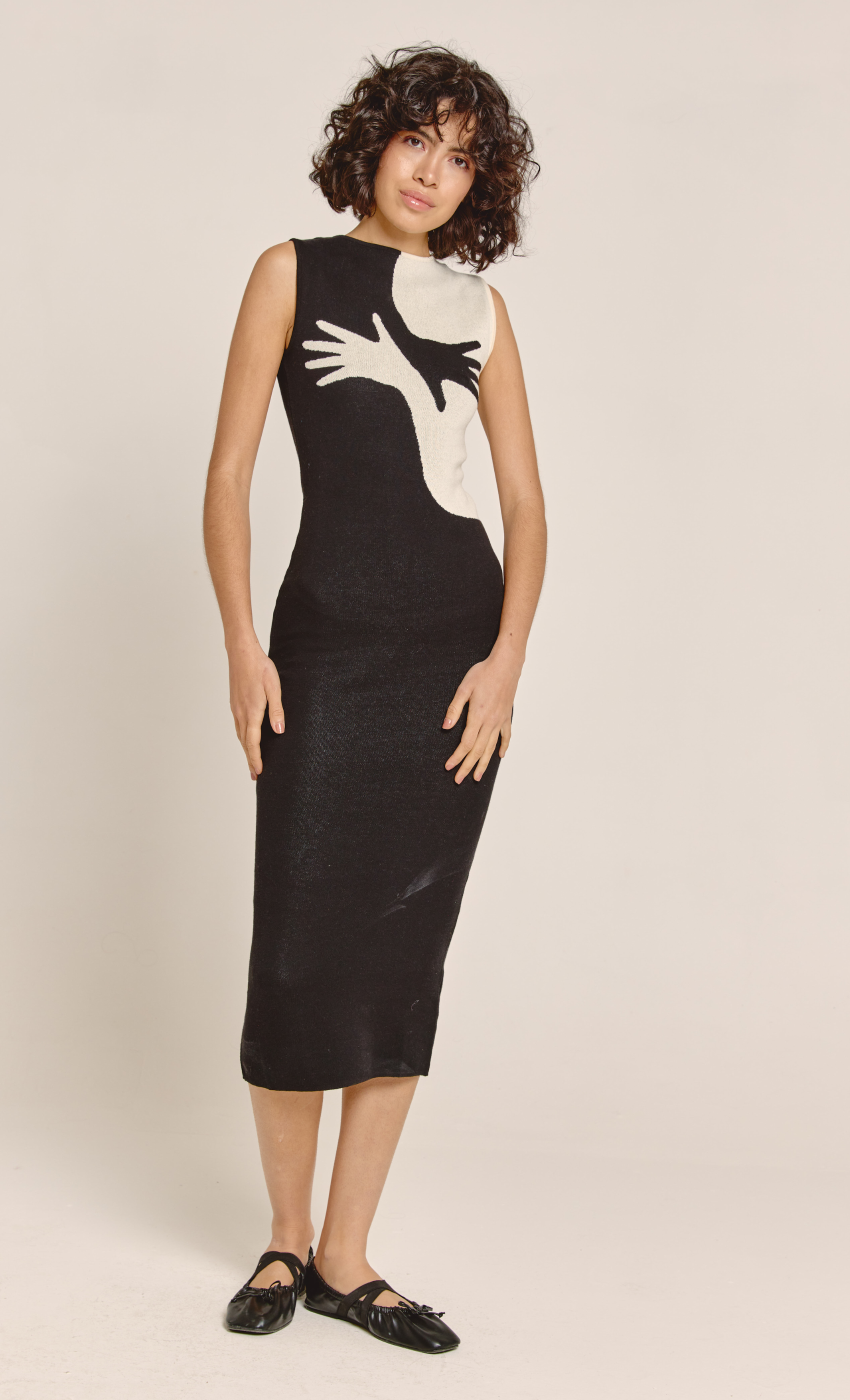 Hansey Knit Midi Dress – Another Girl