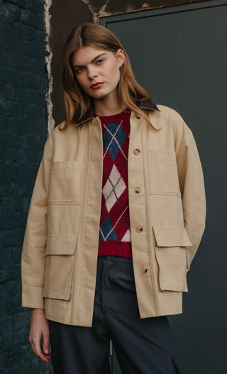 Beige Barn Jacket