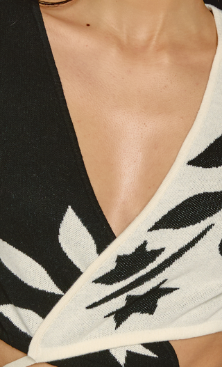 Black & White Colour Block Top