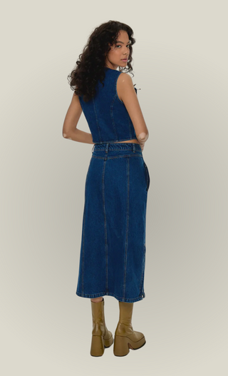 DENIM WAISTCOAT