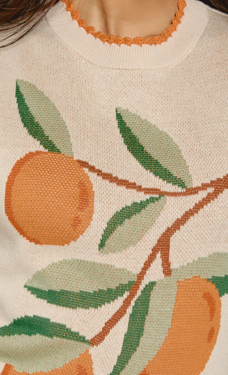 Neroli Orange Knitted Tank Dress