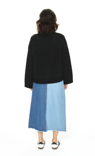 BANANA PRINT KNIT JUMPER