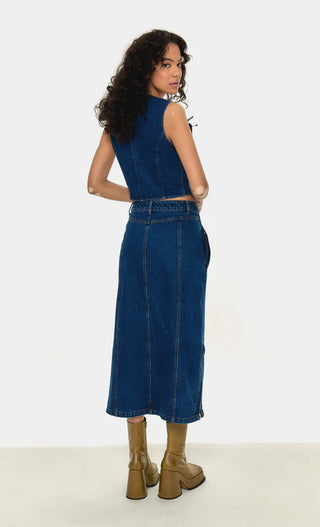 DENIM WAISTCOAT