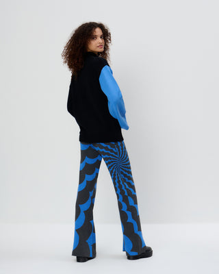 Organic Colour Block Knit Jumper