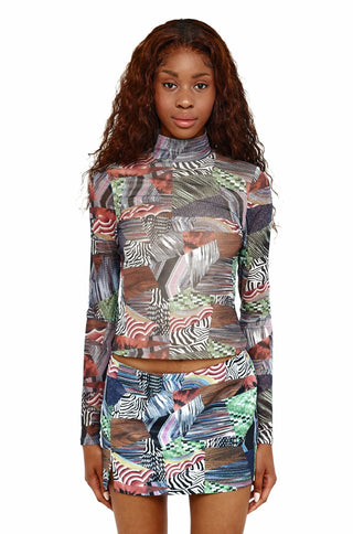 Patchwork Second Skin Top