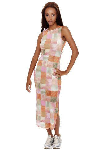 Multi Collum Midi Dress
