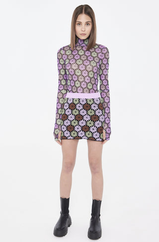 High-Neck Thumbhole Top