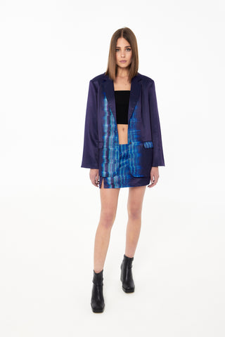 Split Cuff Oversized Blazer