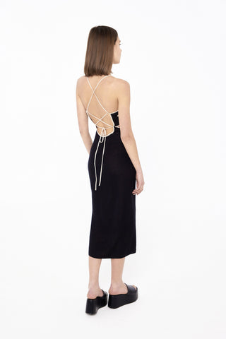 Butterfly Knit Midi Dress
