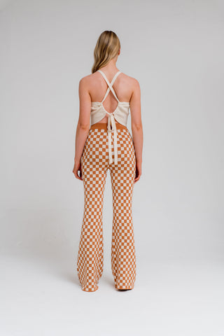Organic Knitted Halter Top
